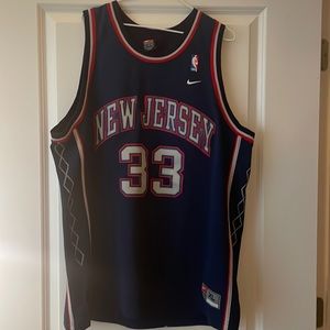 RARE Nike Swingman STEPHON MARBURY #33 New Jersey NJ Nets Jersey VINTAGE X-LARGE